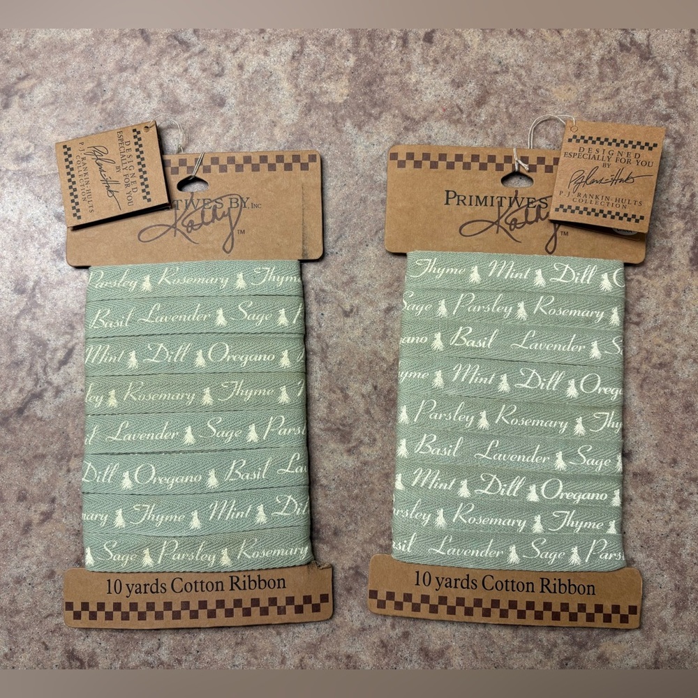 Primitive by Kathy Cotton Ribbon Set